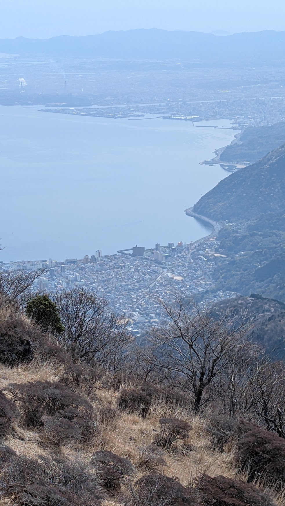 Beppu Ropeway - Another view of the scenic landscape