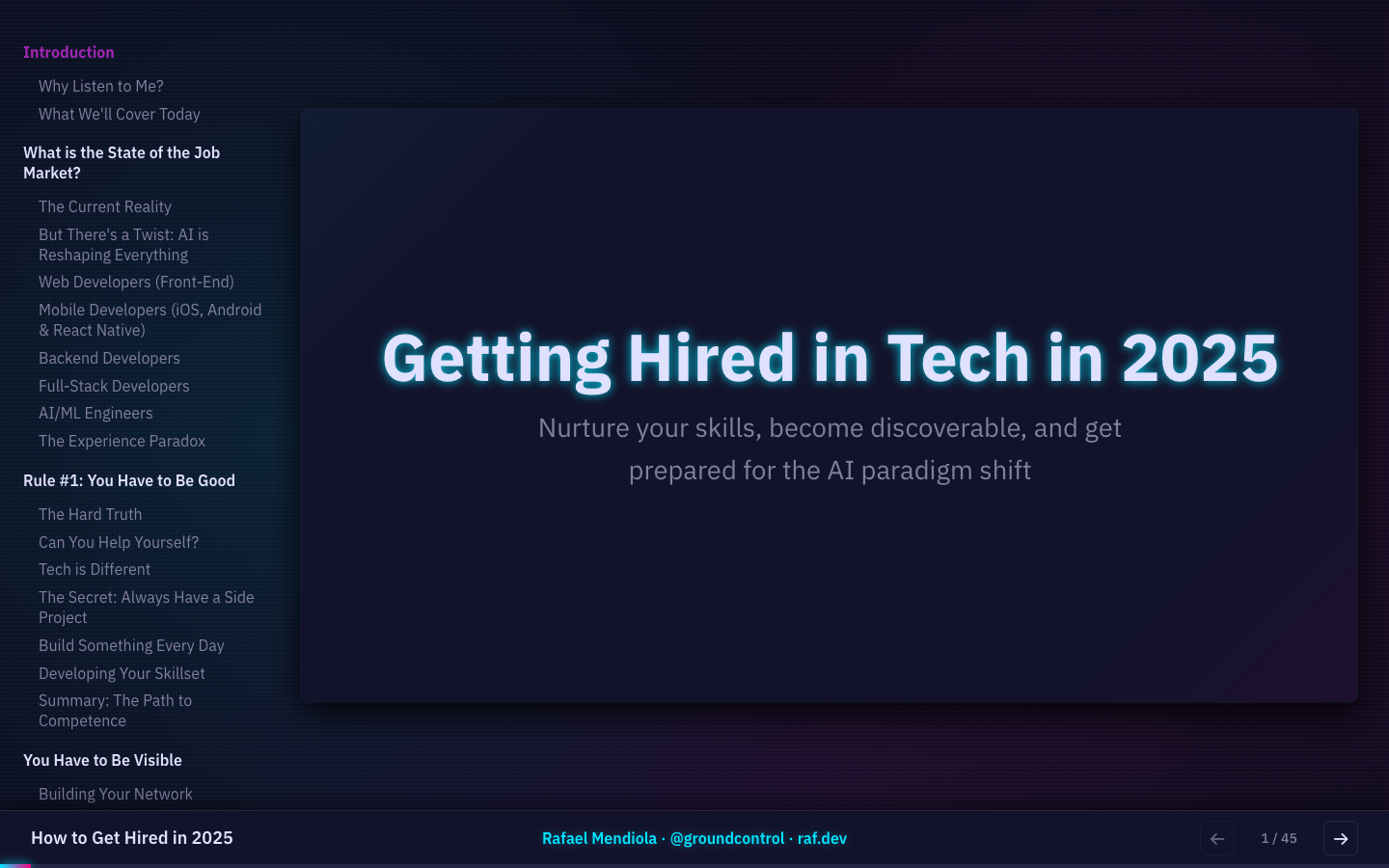 Getting Hired: A Practical Guide to Landing Your Next Dev Role